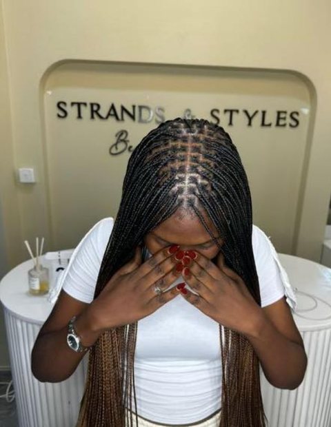 Knotless braids
